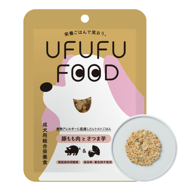 豚もも肉とさつま芋