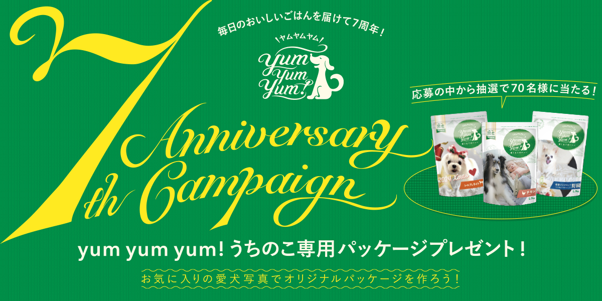 yum yum yum!7thキャンペーン