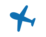飛行機でお出かけ