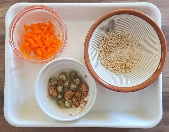 チキンと香ばし素材の夏ごはん作り方３