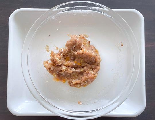 チキンおばけのハロウィンシチュー作り方３