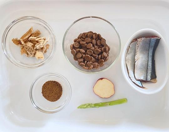 サンマとサツマイモのホイル焼き作り方１