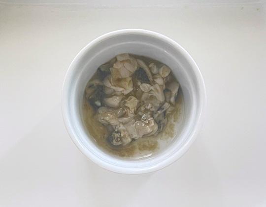 牡蠣のミルクスープ作り方２
