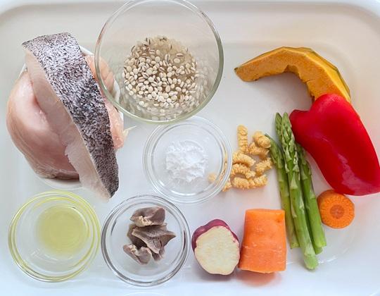 カボチャのパエリア風作り方１