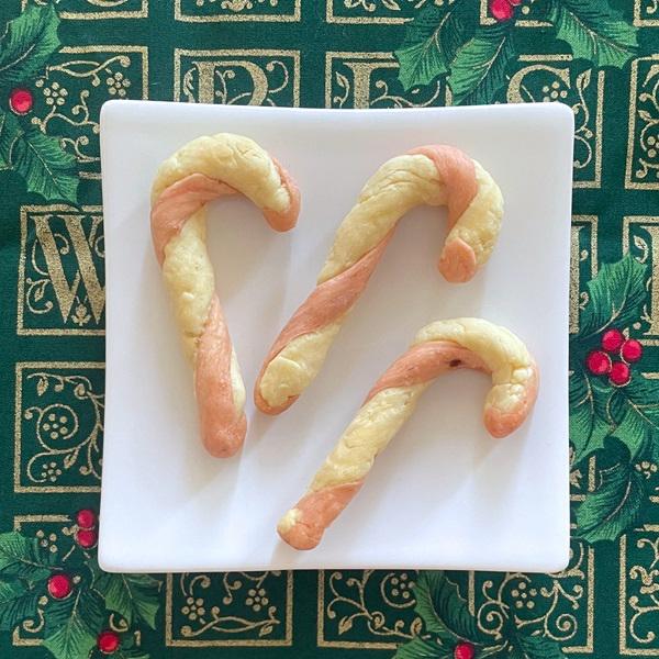 キャンディケインクッキー