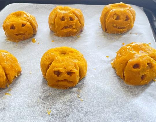 かぼちゃのランタン風作り方４