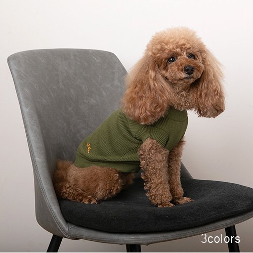 【with】コットンシルクカシミヤ　モックネック