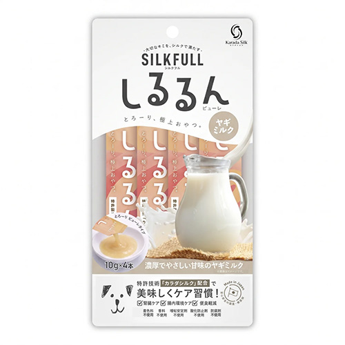 SILKFULL　犬用しるるんピューレ　ヤギミルク