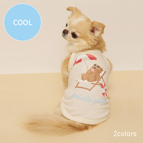 CAT&DOG サマーベア柄プルオーバー