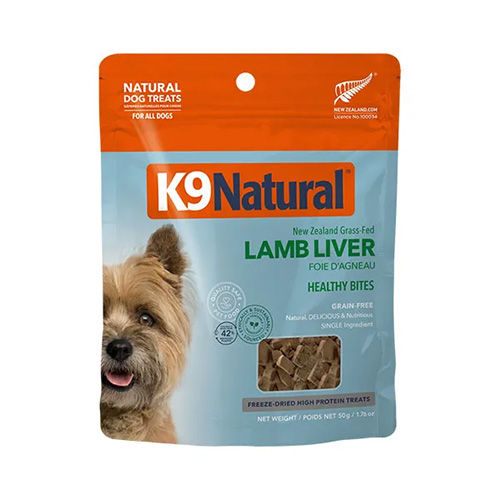K9ナチュラル　フリーズドライ　ラム・レバー トリーツ