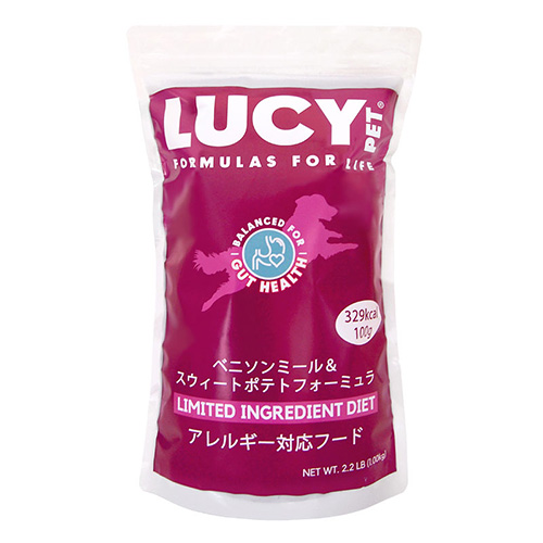 【デリケートな柴犬の皮膚と消化に】LUCY PET（ルーシーペット） ベニソンミール＆スウィートポテト ドライドッグフード