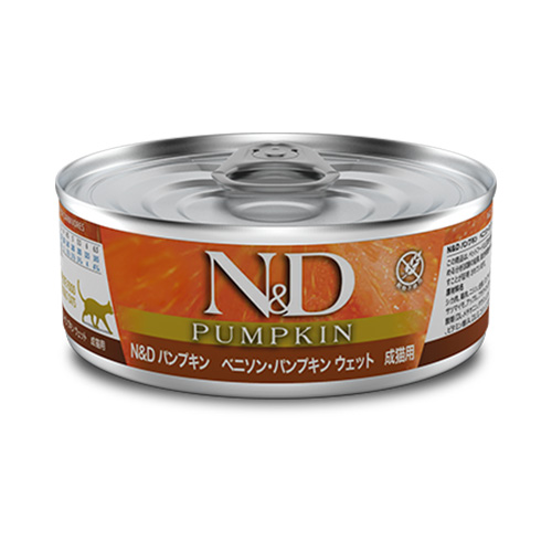 N&D パンプキン ベニソン・パンプキン ウェット 成猫用