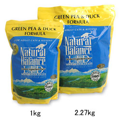 キャットフード グリーンピース ダック ナチュラルバランス Natural Balance 犬用品ならgreen Dog公式通販