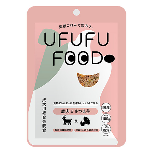 UFUFU FOOD レトルト 鹿肉とさつま芋