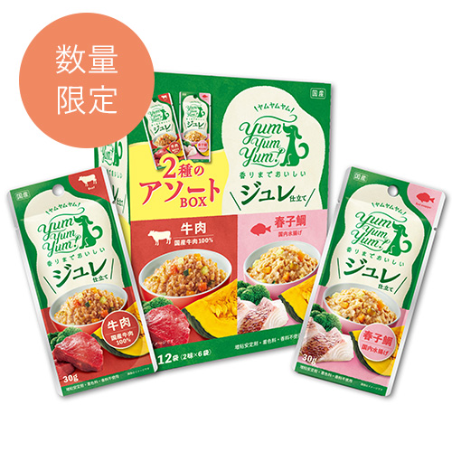 yum yum yum！ ジュレ仕立て　2種のアソートBOX